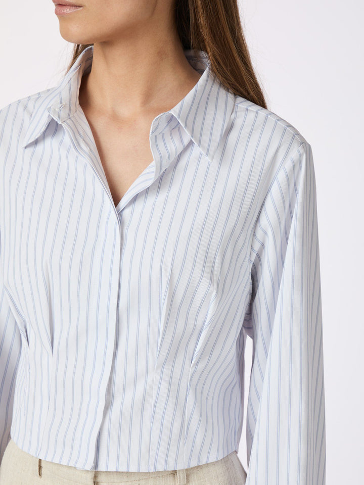 Neo Noir - Frost Slim Stripe Shirt
