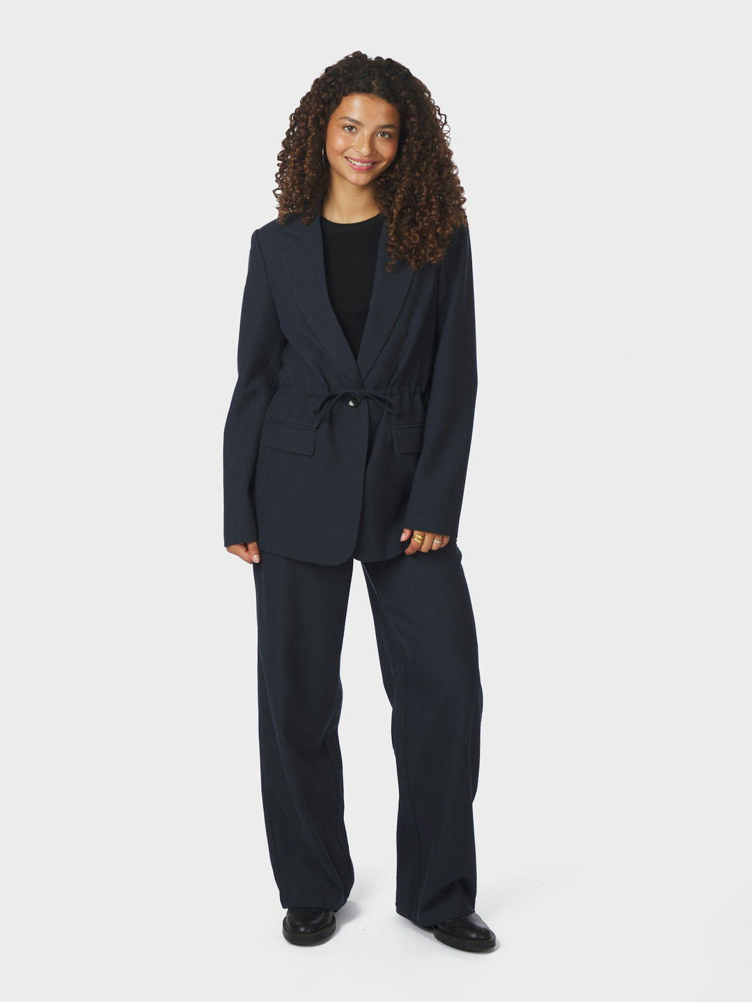 Neo Noir - Jemmie - Melange Blazer - Navy