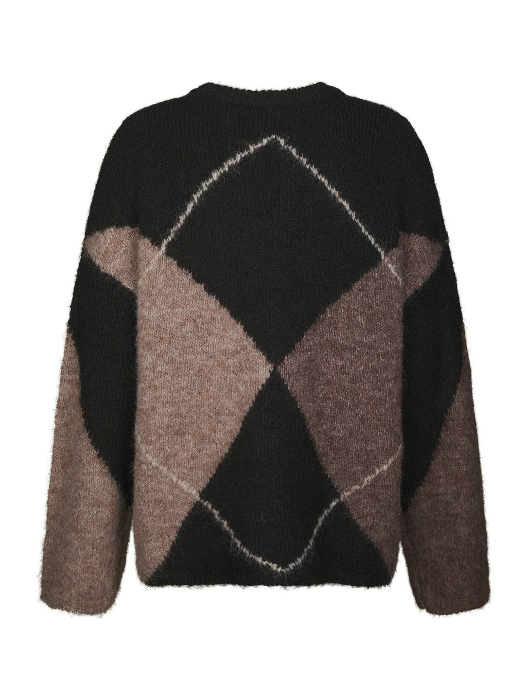 NEO NOIR - Inga Fluff Knit Blouse - Brown