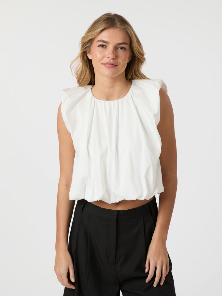 Neo Noir - Ivania Poplin Top