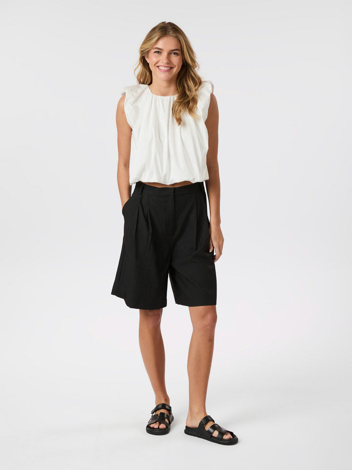 Neo Noir - Ivania Poplin Top