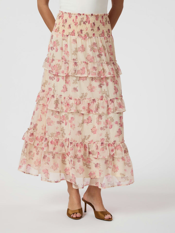 Neo Noir - Toddy Marigold Print Skirt