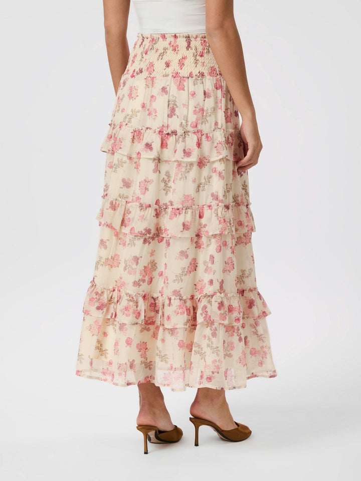 Neo Noir - Toddy Marigold Print Skirt