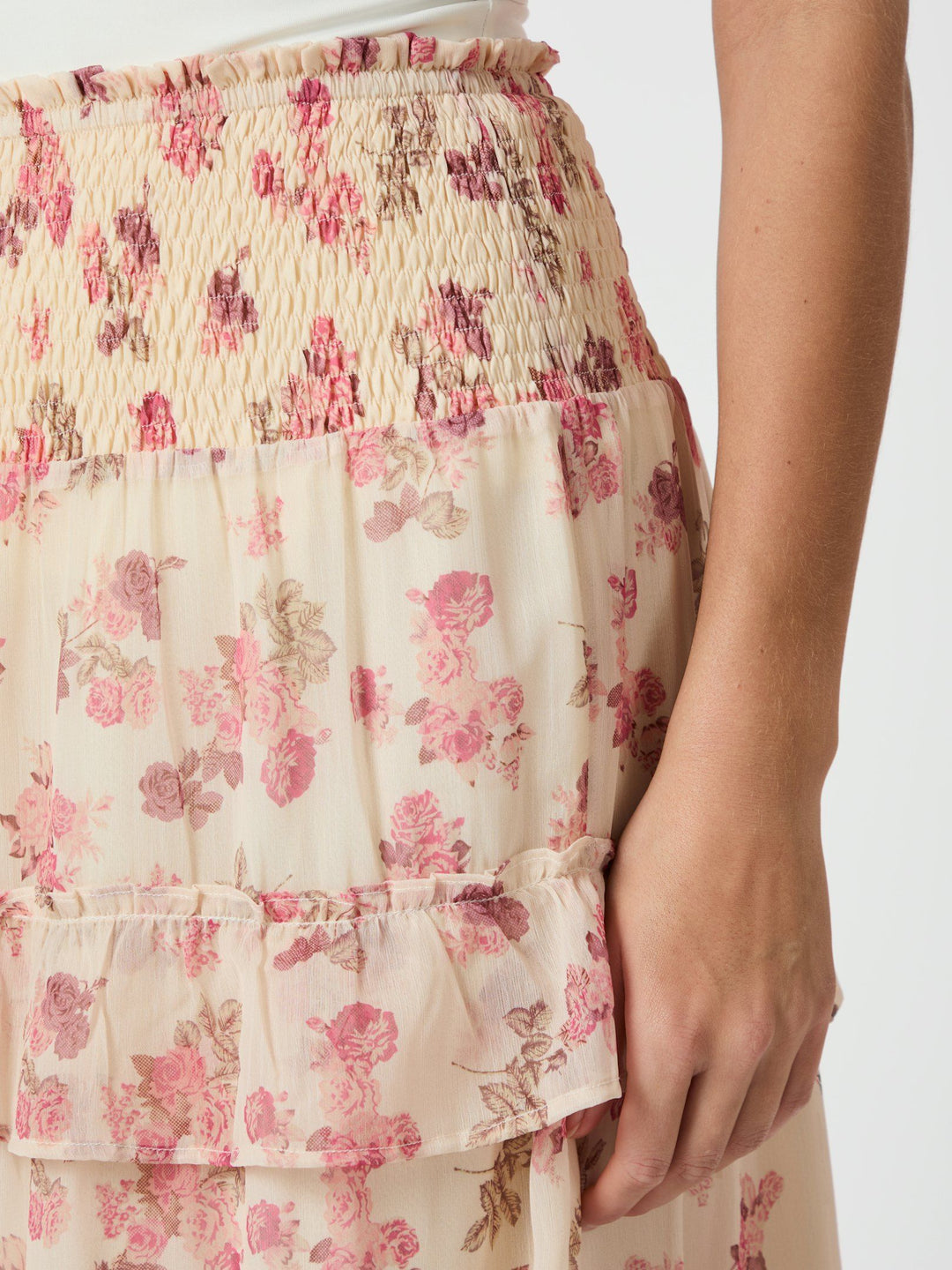 Neo Noir - Toddy Marigold Print Skirt