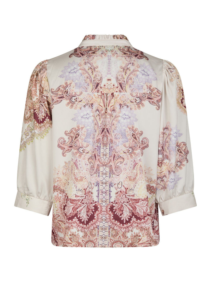 Neo Noir - Roselle Artist Paisley Blouse - Ivory