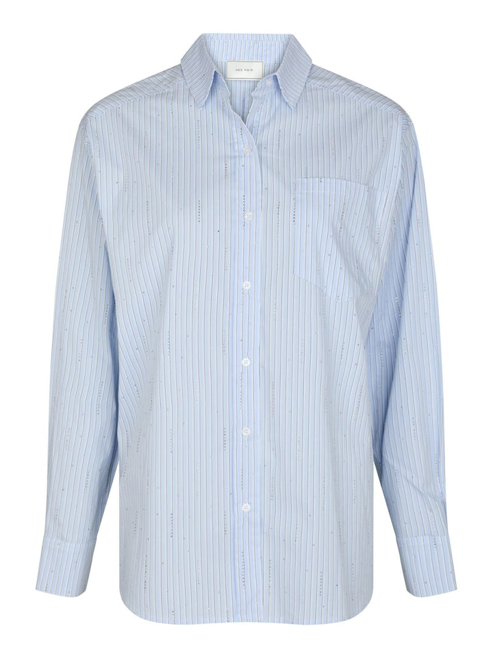 Neo Noir - Dalma Pattern Stone Shirt - Light Blue