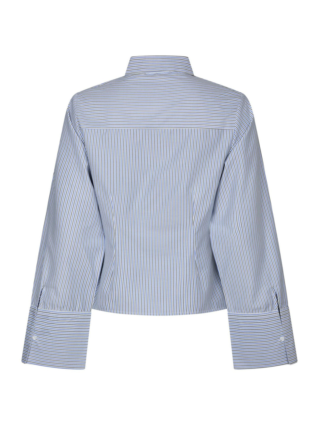 Neo Noir - Rosa Stripe Shirt - Light Blue