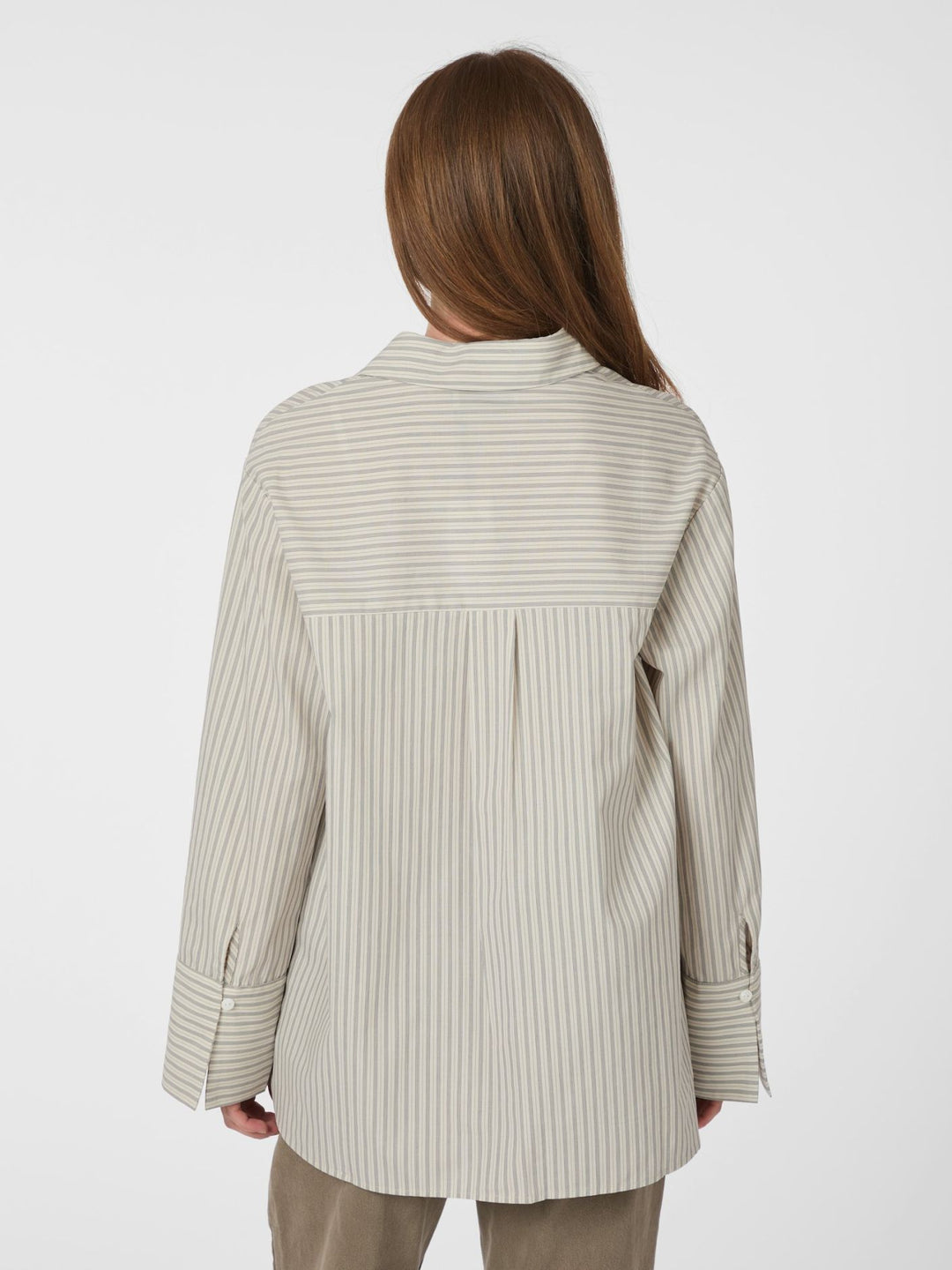Neo Noir - Dita Double Stripe Shirt - Creme