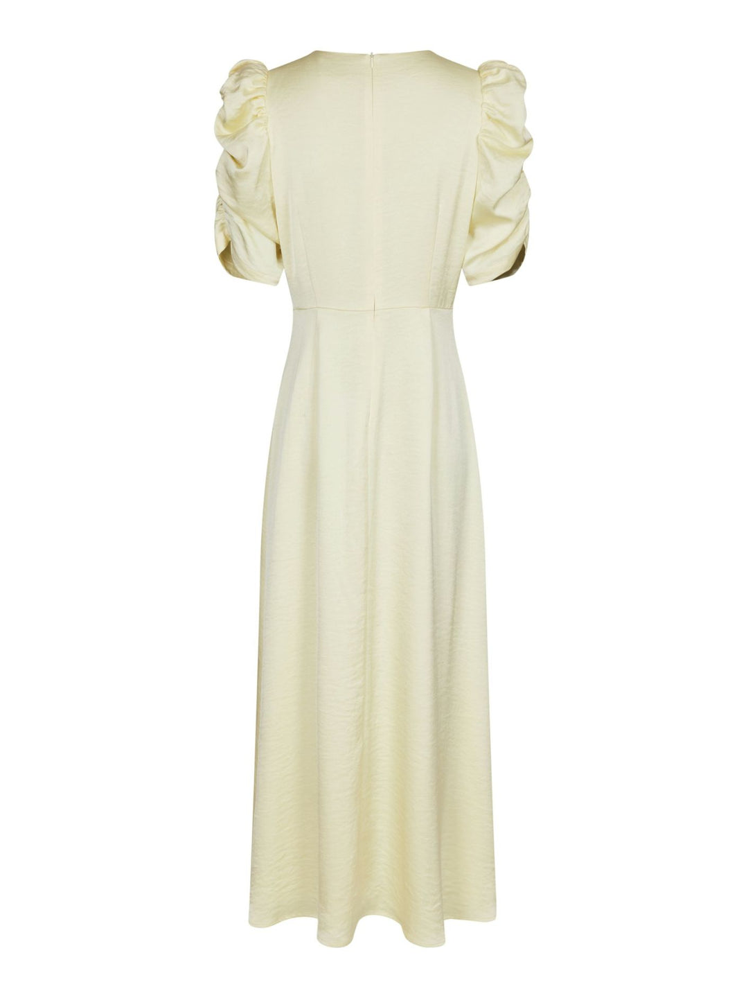 Neo Noir - Benuti Solid Dress - Light Yellow