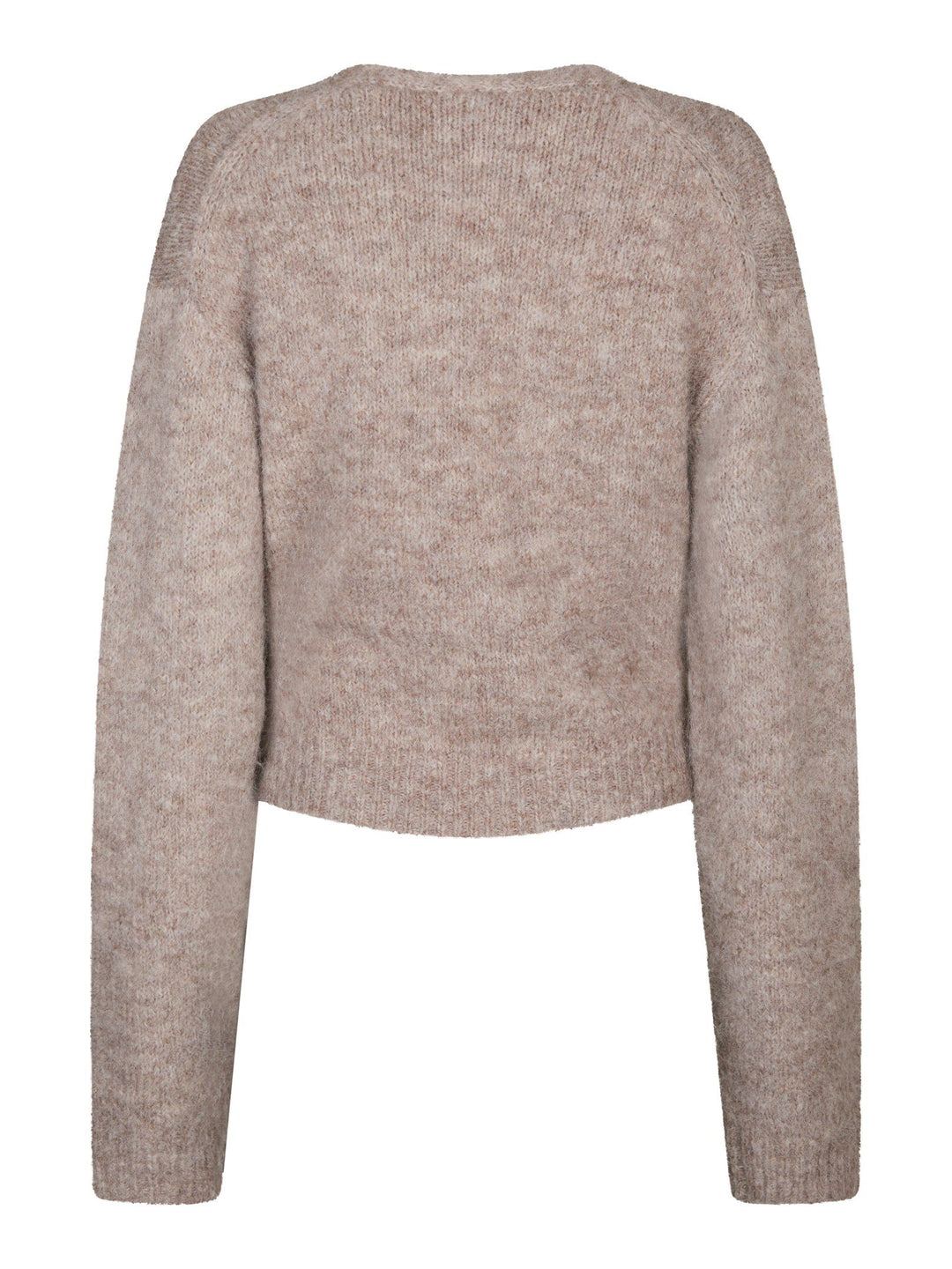 Neo Noir - Ronia Fluffy Wrap Knit Cardigan