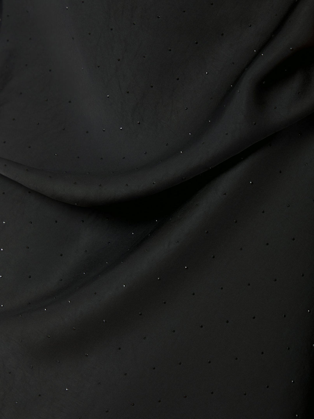 Neo Noir - Viso Heavy Sateen Bedaz Skirt - Black