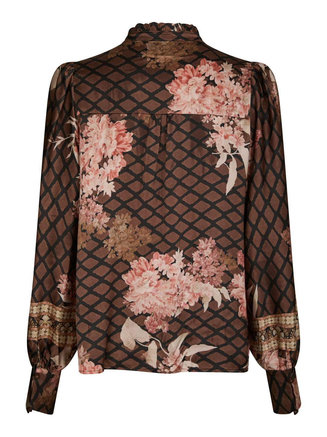 Neo Noir - Massima Botanical Border Blouse