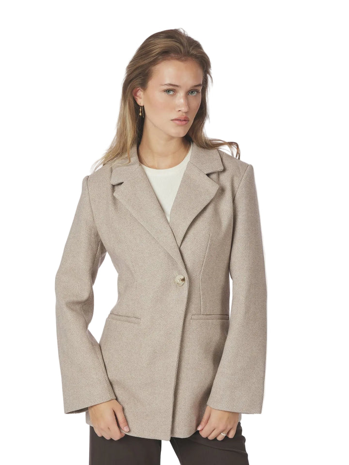 Neo Noir - Bowie Herringbone Blazer