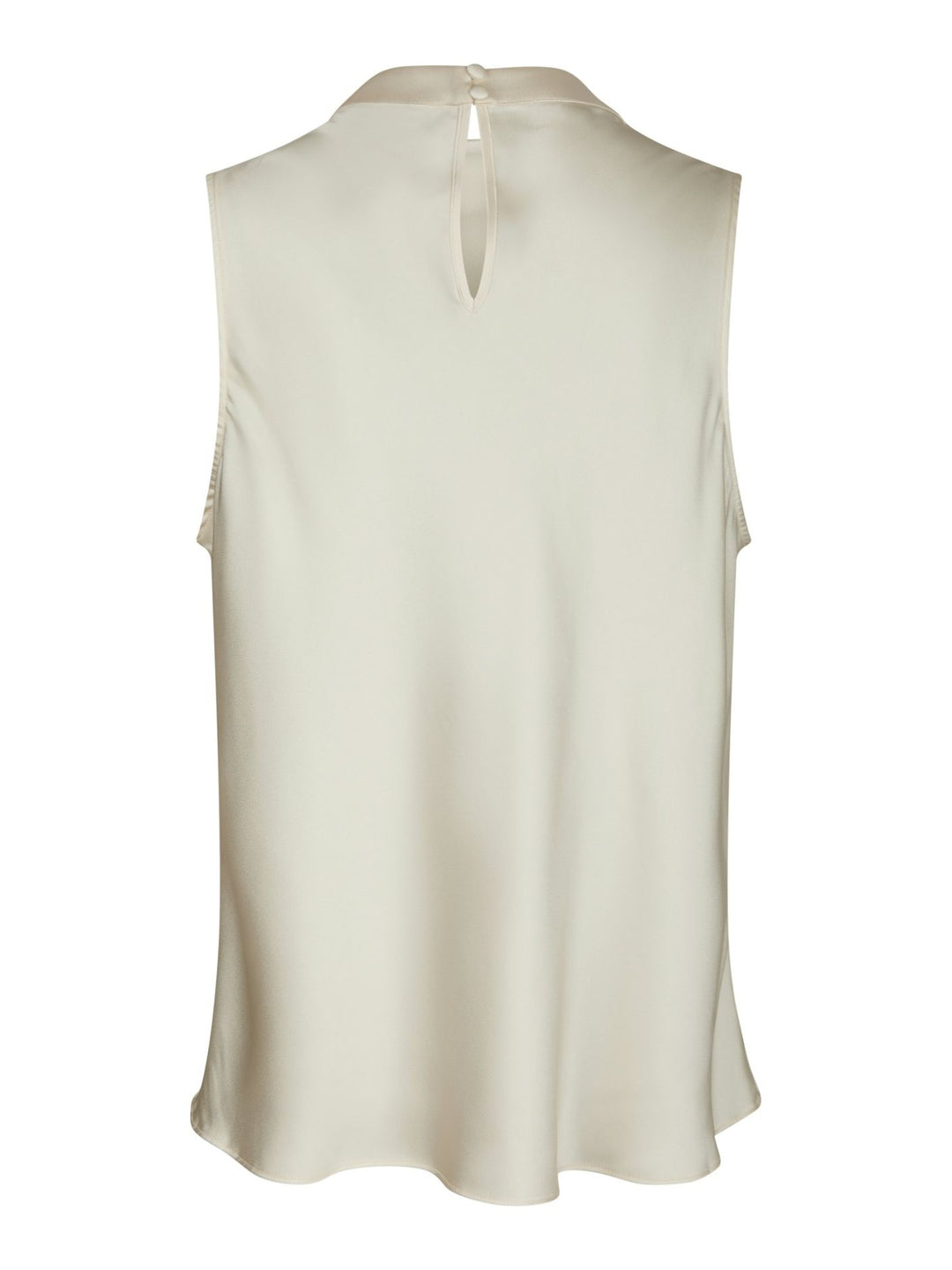 Neo Noir - Isola Drapy Satin Top - Creme