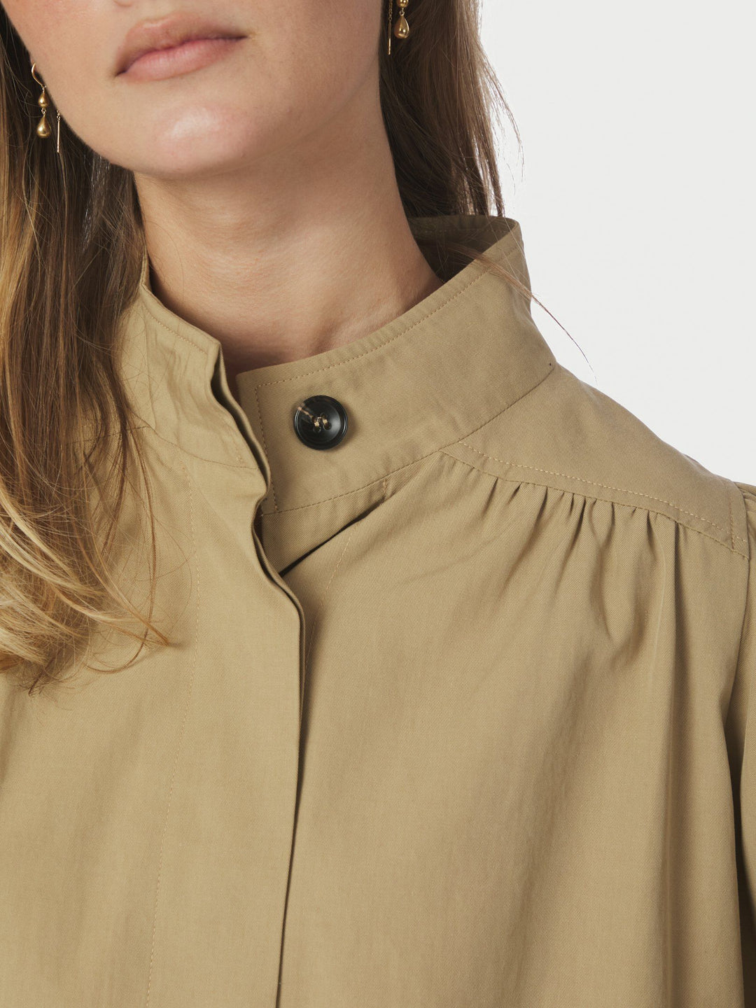 Neo Noir - Tirsa Twill Jacket - Sand