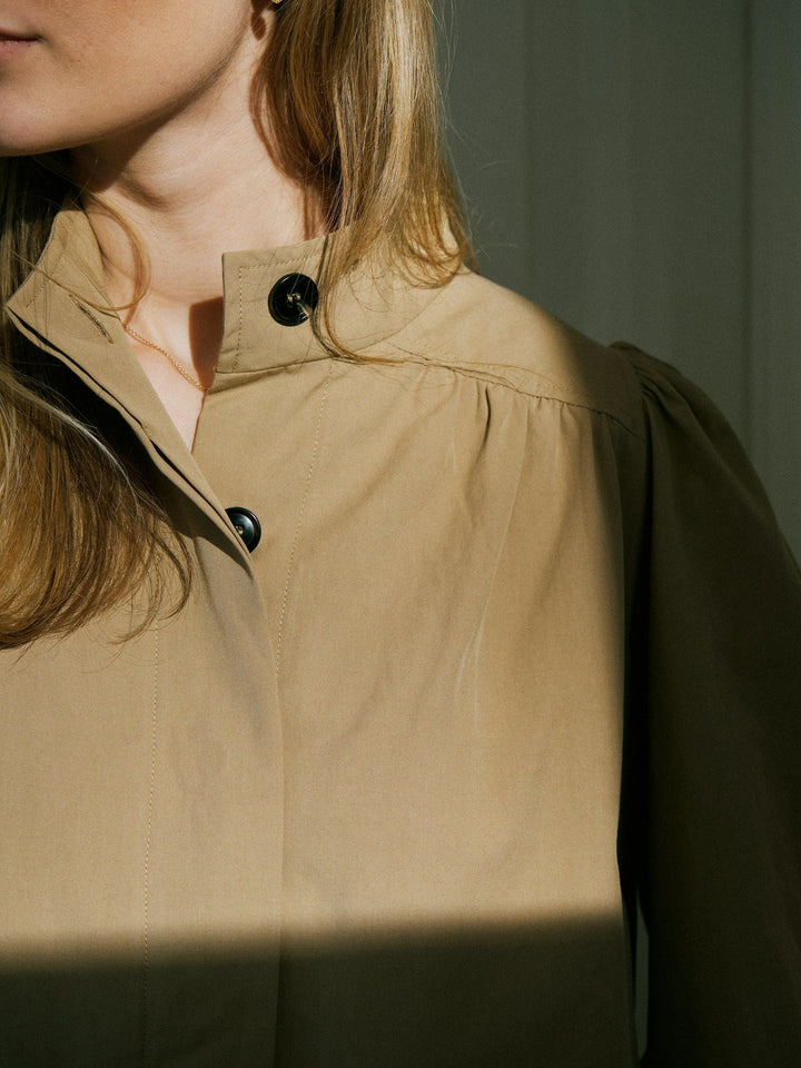 Neo Noir - Tirsa Twill Jacket - Sand