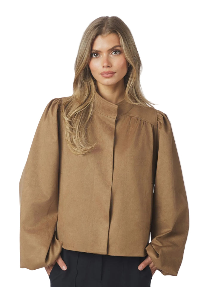 Neo Noir - Tirsa Faux Suede Jacket