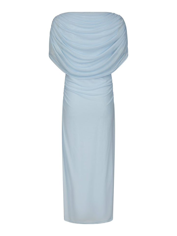 Neo Noir - Tottuna Long Drapy Mesh Dress