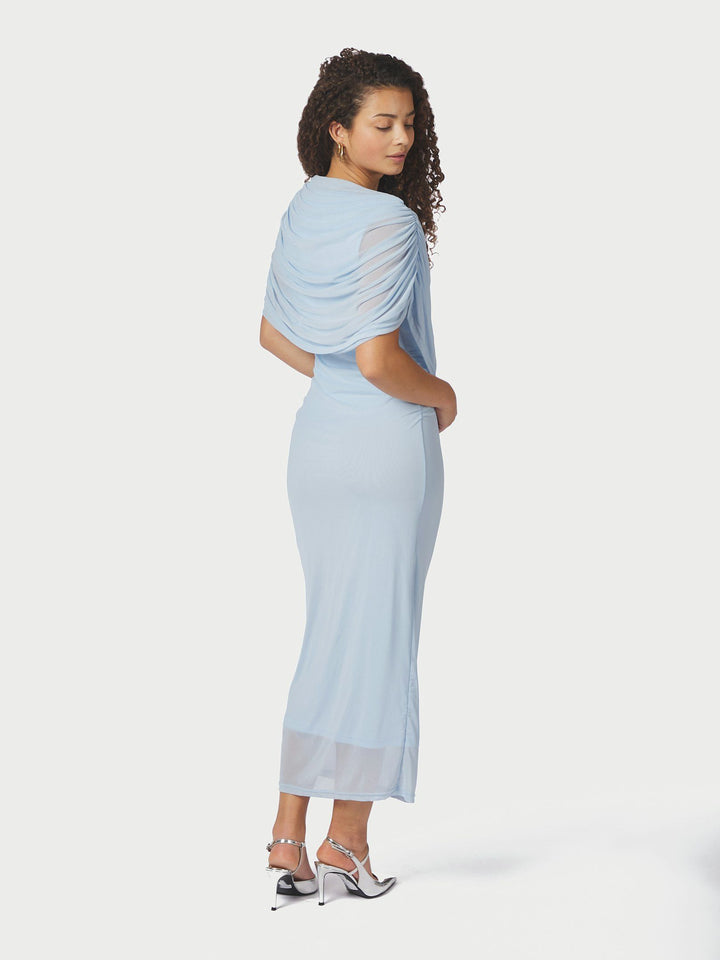 Neo Noir - Tottuna Long Drapy Mesh Dress
