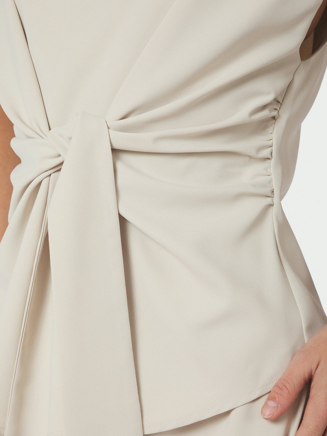 Neo Noir - Katarim Crepe Top - Ivory