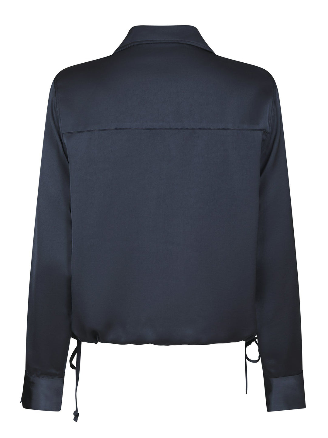 Neo Noir - Manille Heavy Sateen Shirt - Midnight Blue