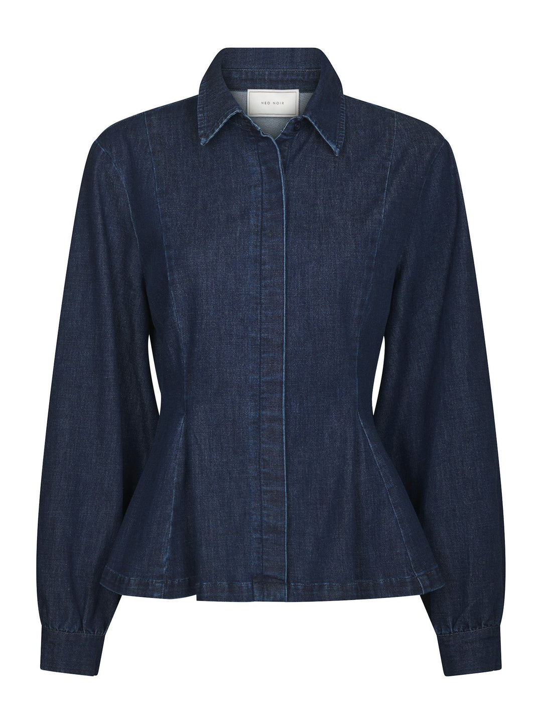 Neo Noir - Melody Denim Shirt - Dark Blue