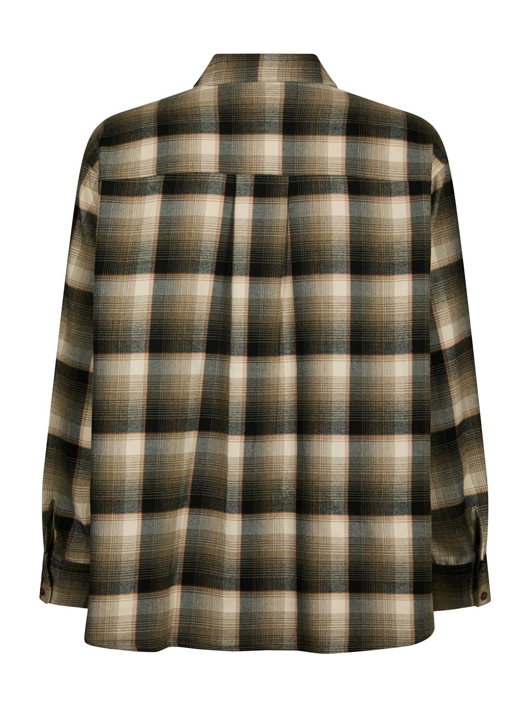 Neo Noir - Dalma Flannel Check Shirt - Army