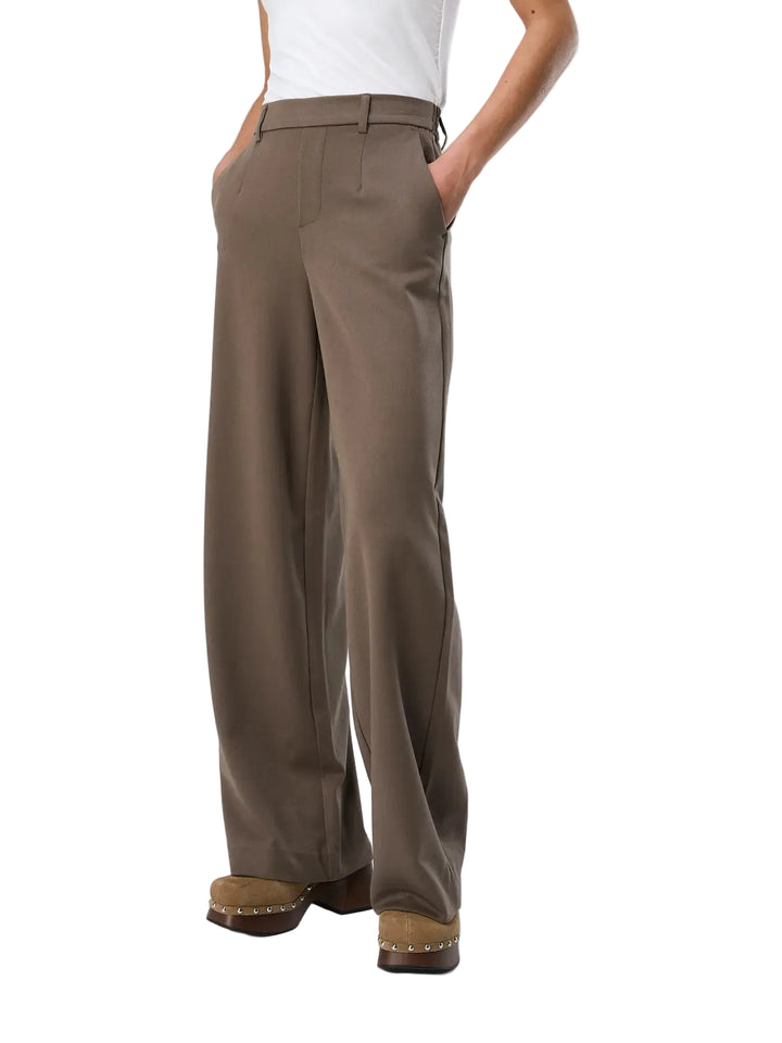 OBJECT - Lisa Wide Pants - Morel