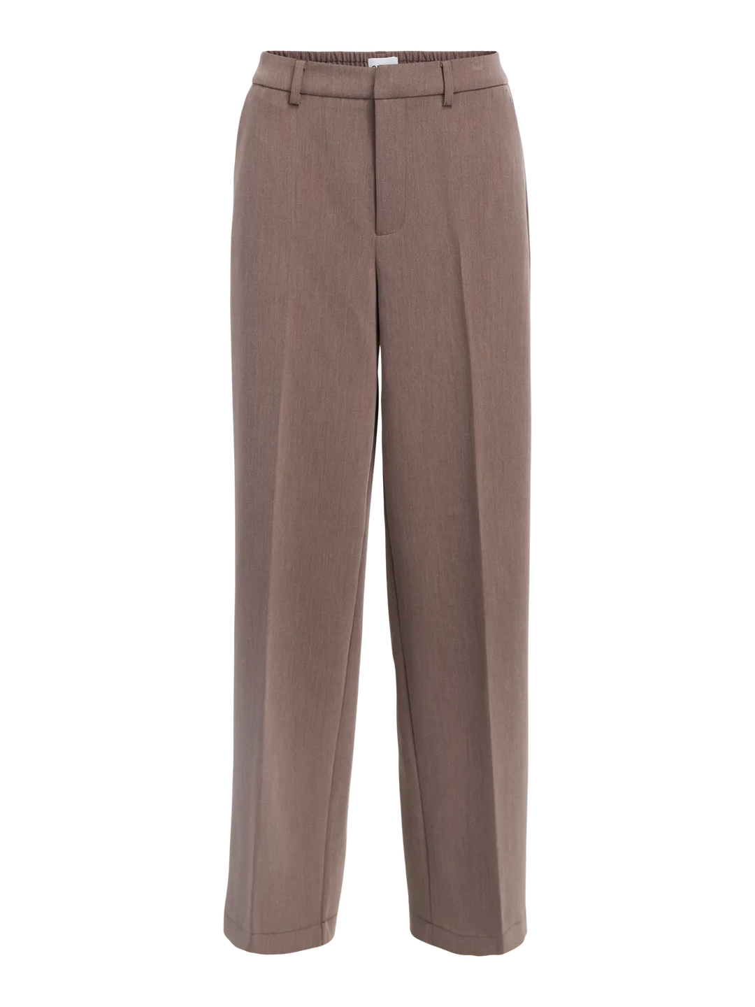 OBJECT - Sigrid Casual Pants - Seal Brown Melange