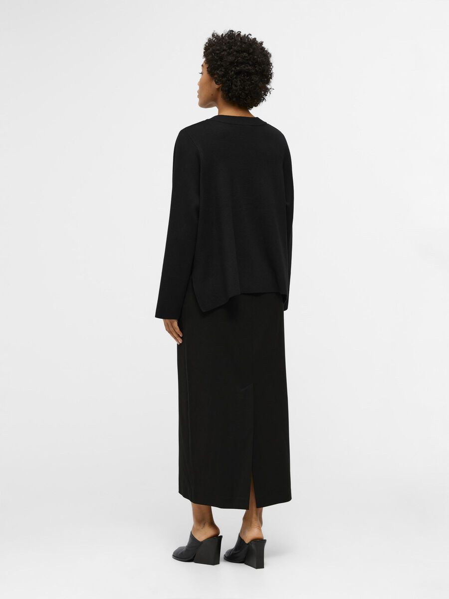 Reynard - Knit Maxi Skirt - Black