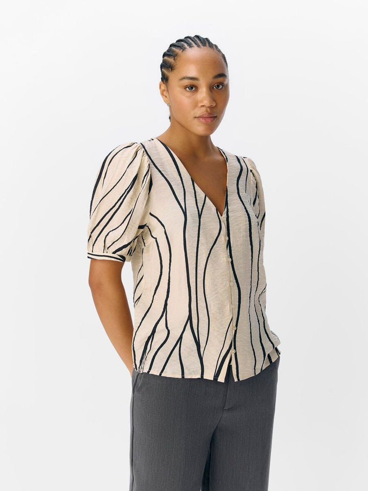 JACIRA - V neck Blouse