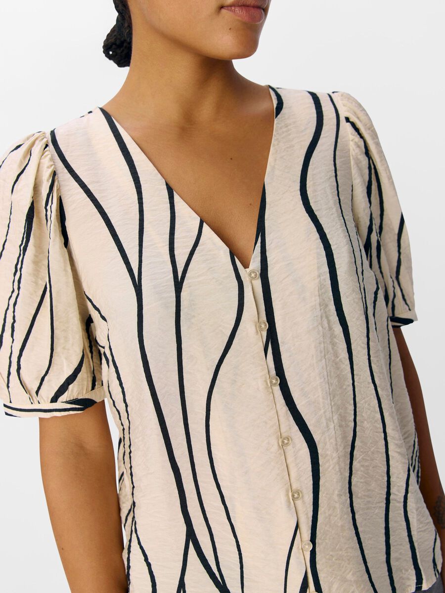 JACIRA - V neck Blouse