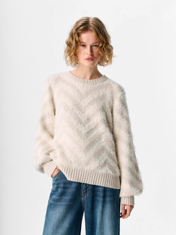 HOLLOW - Knit Jumper - Sand