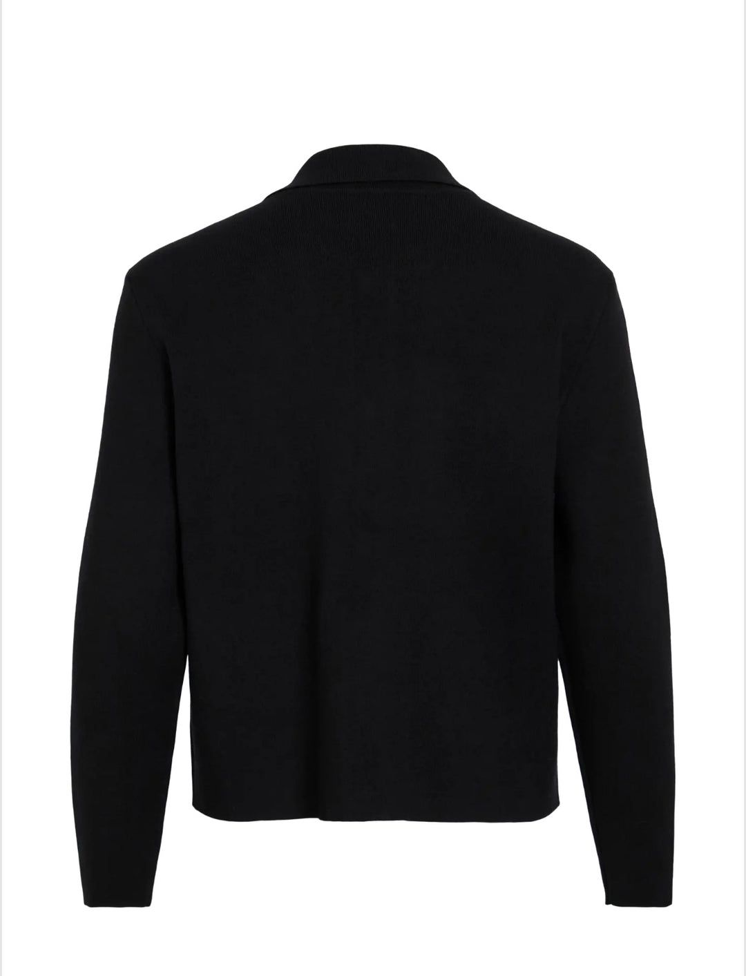 CASSIE - Knit Jacket Cardigan - Black