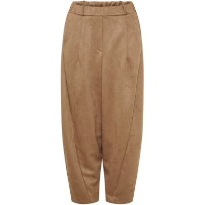 MARTA - Pilea Mocka Pants - Camel