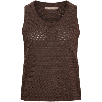 MARTA - Nayla Knit Top - Brown