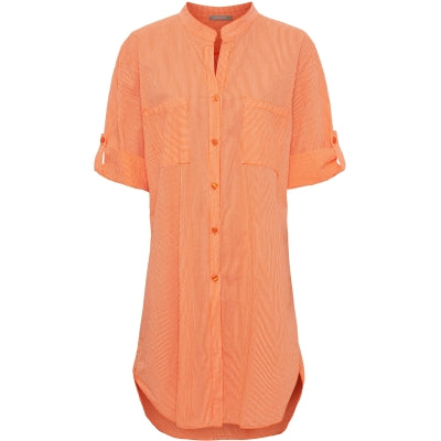MARTA - Bugatti - Oversized Shirt Dress - Orange