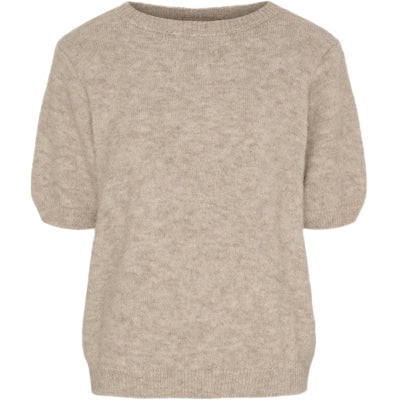 MARTA - Lone Knit Tee - Fango