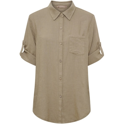 MARTA - Kiara - Linne Shirt - Coloniale