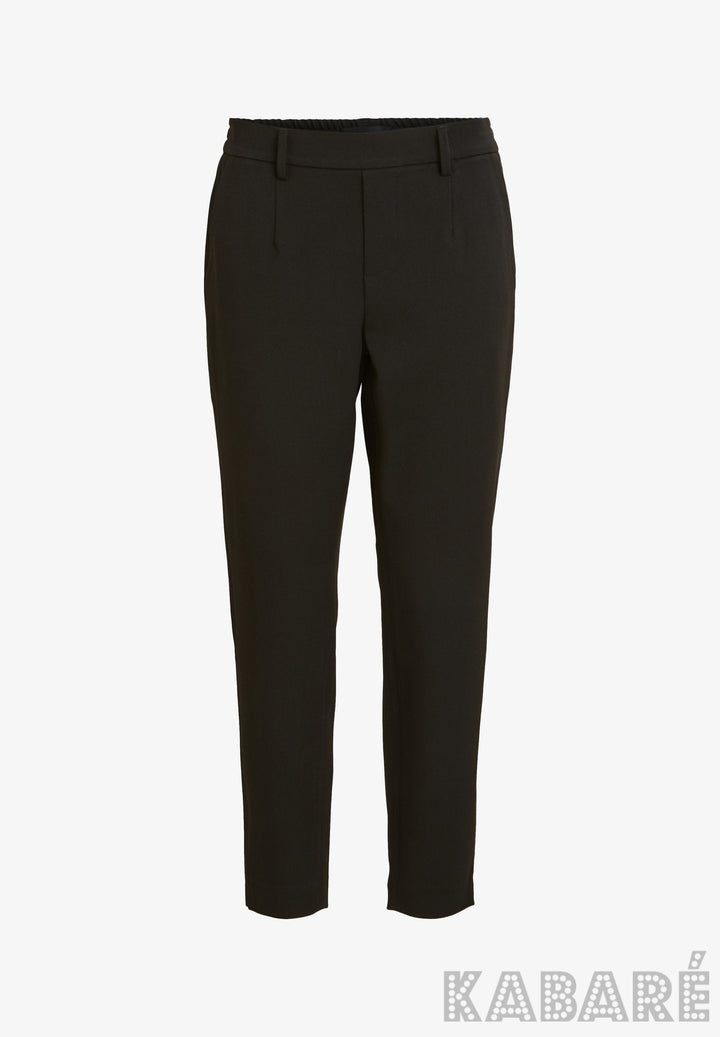 Lisa - Slim Pants - Black