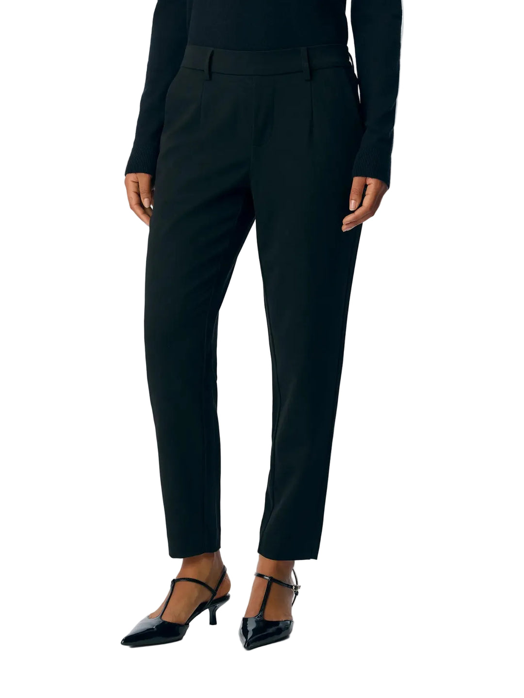 OBJECT - Lisa Slim Ankel Pants - Black