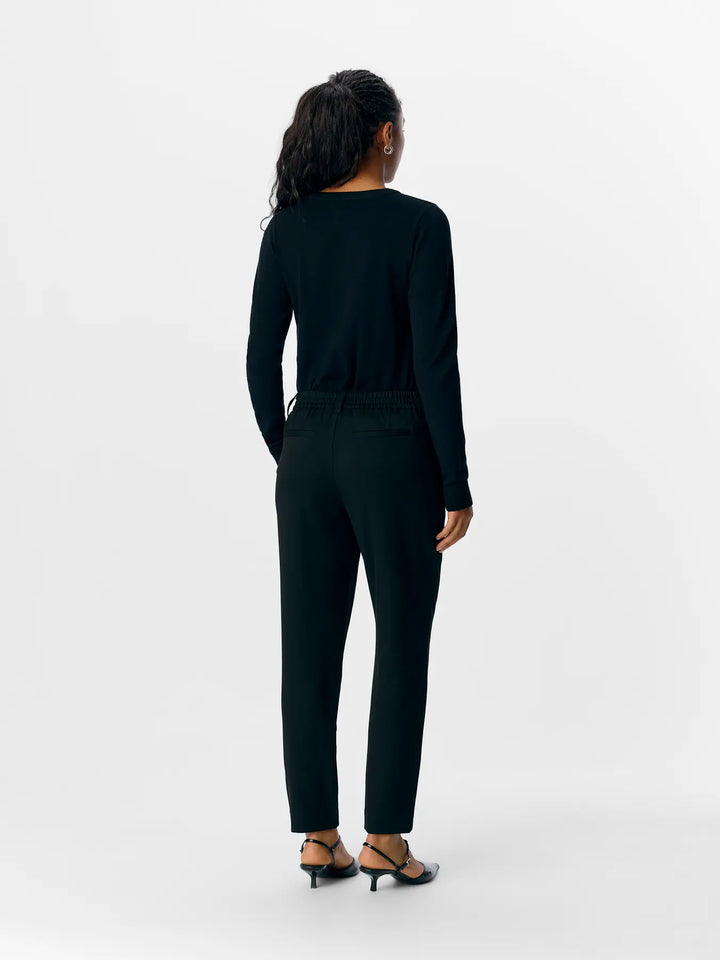 OBJECT - Lisa Slim Ankel Pants - Black