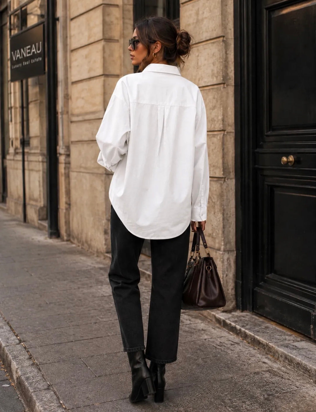 ESTRID - Oversized Shirt - White