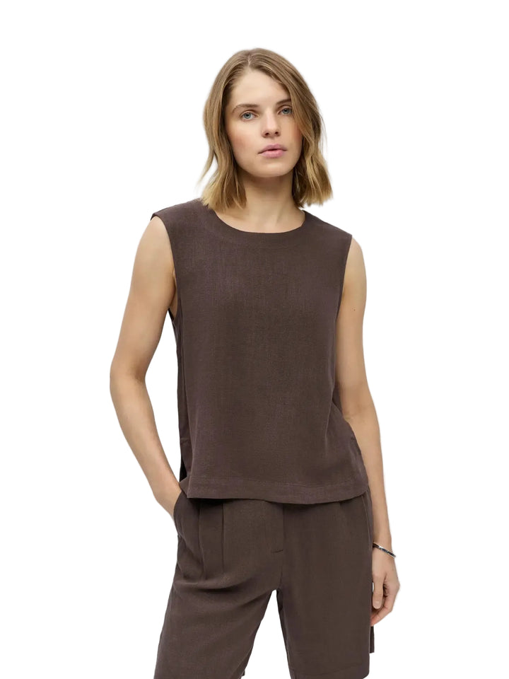 OBJECT - Sanne Top - Seal Brown