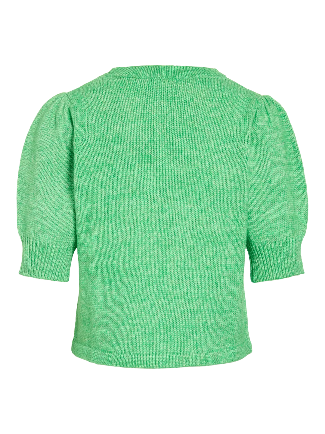 BIBBI - Short Knit Tee - Green Melange