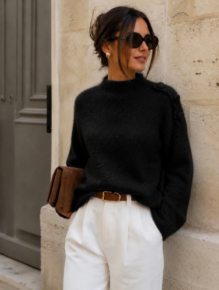 FEMME - Knit Jumper - Black