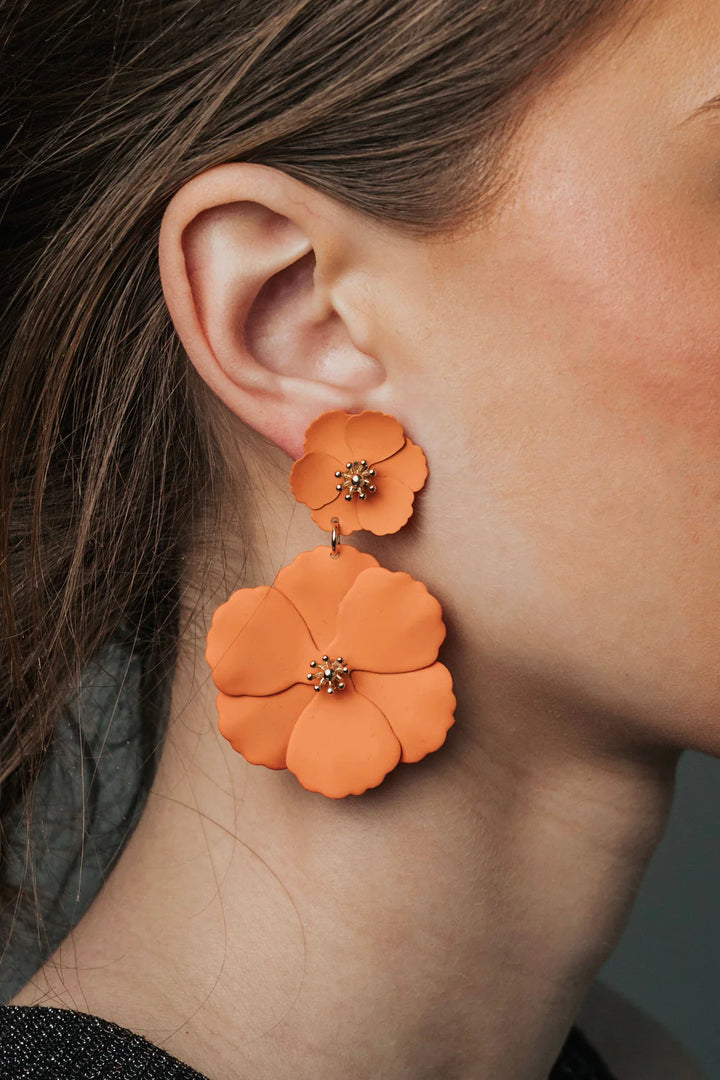 BOW 19 - Twin Flower - Orange