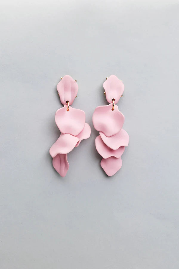 BOW 19 - Leaf earring - Bubbelgum