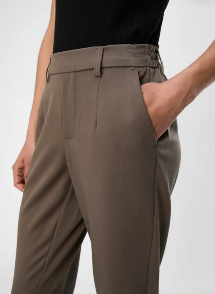 Lisa - Slim Pants - Morel