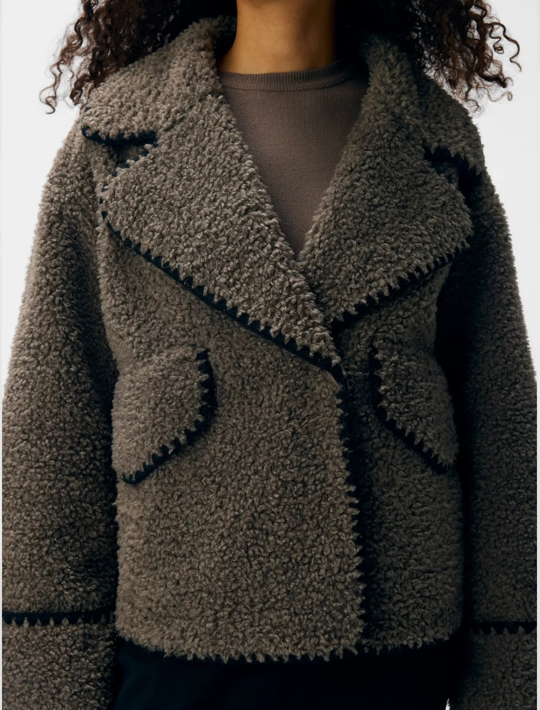 SHIREN - Jacket - Morel